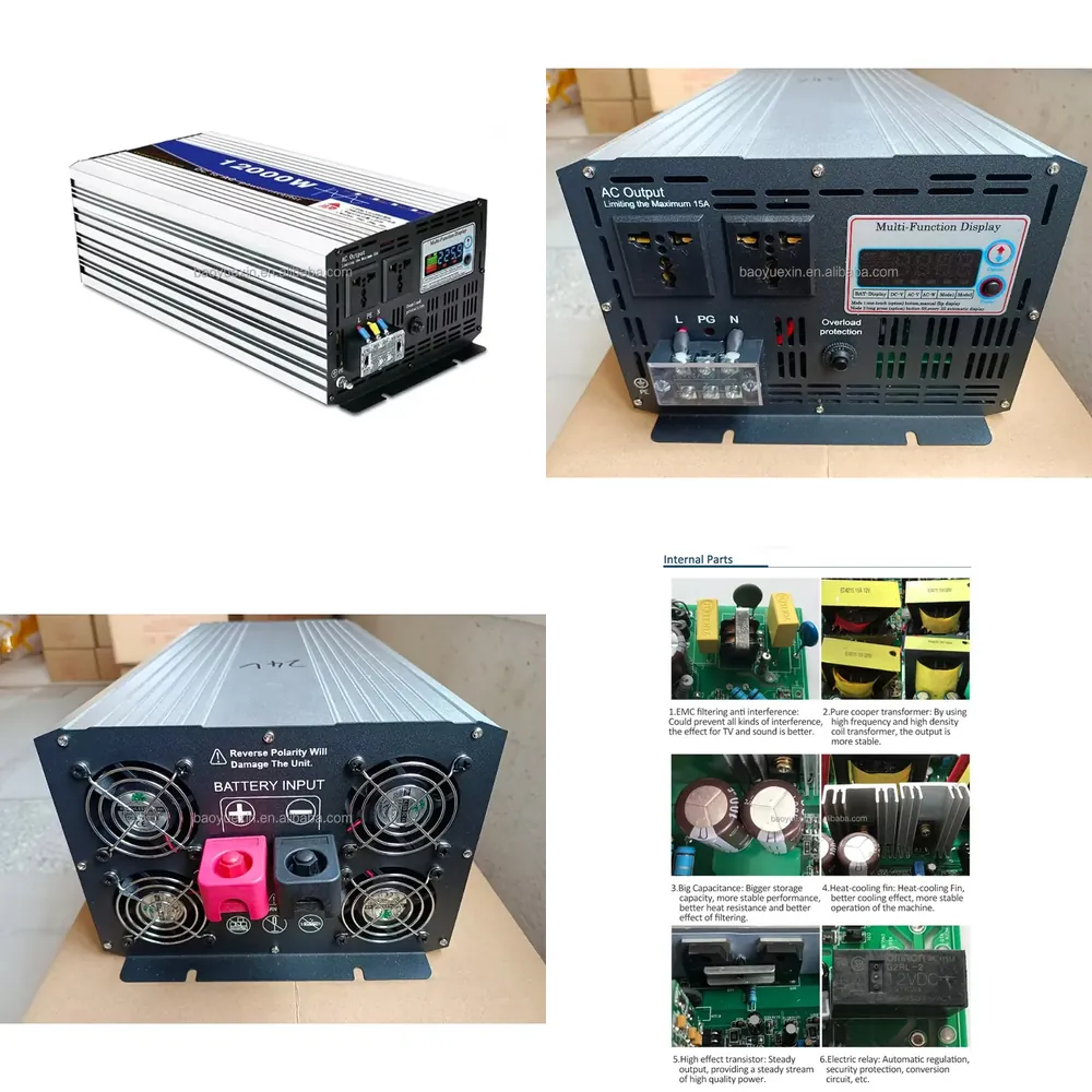 Inversor Industrial Pure Sine  - Ups Inverter 3Kva avis et prix
