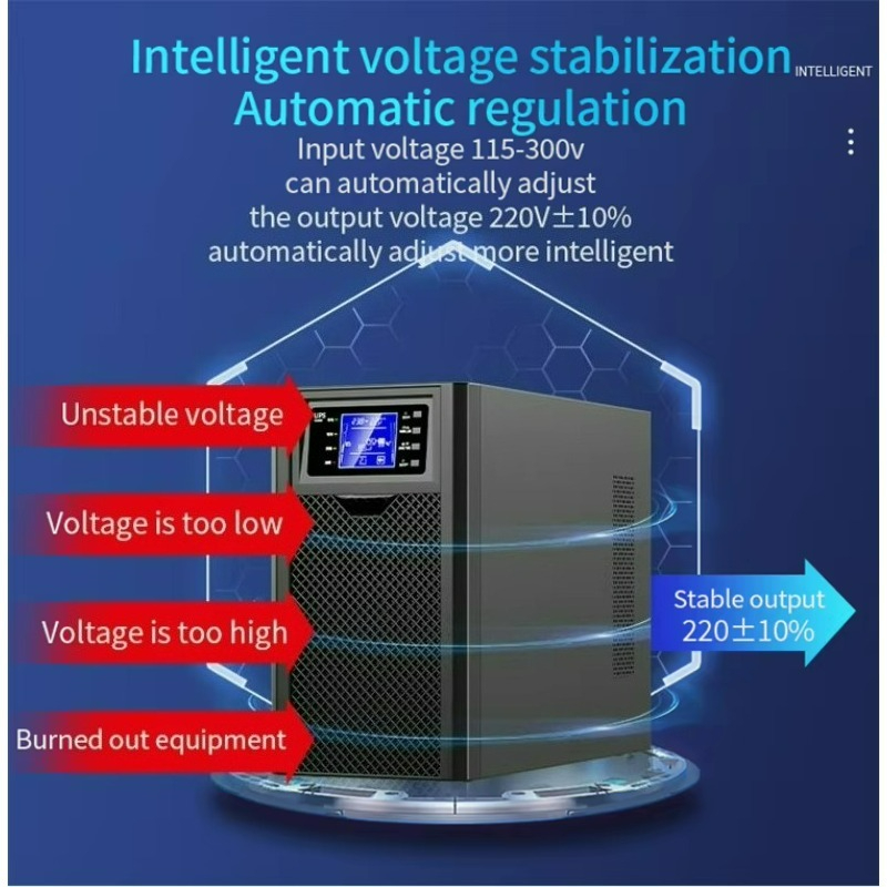 3KVA Online UPS 3kw 2700w Pure - Ups Inverter 3Kva avis et prix